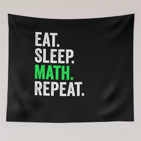 Item preview, Eat Sleep Math Repeat - Funny Math Teacher Lover Gift designed and sold by mithanyhisda.