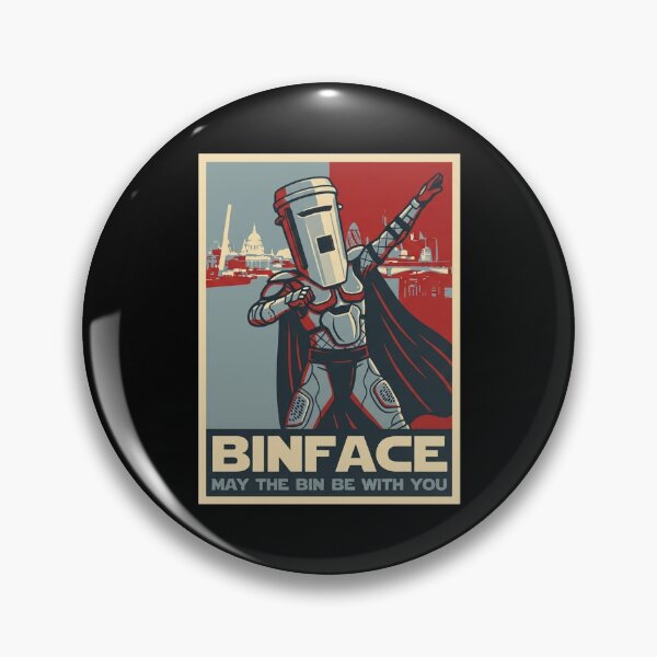 Item preview, Count Bin face May The Bin Be With You Satire Graphic designed and sold by PabloHaney.
