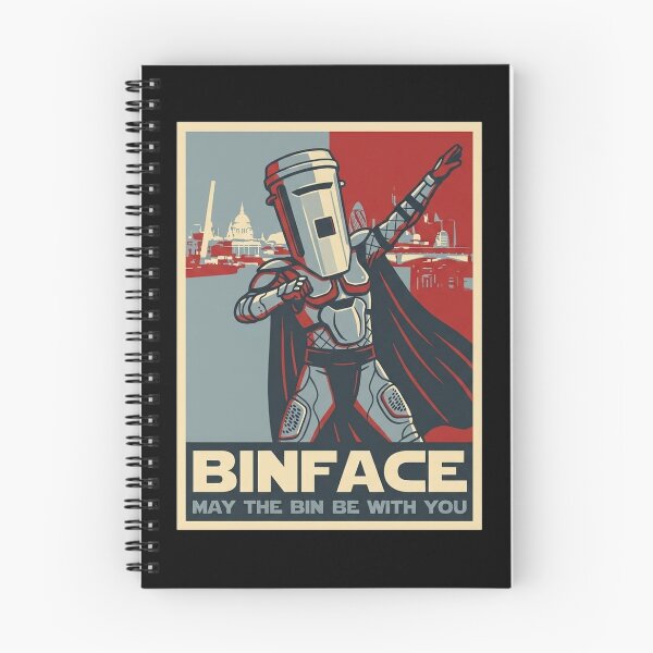 Item preview, Count Bin face May The Bin Be With You Satire Graphic designed and sold by PabloHaney.