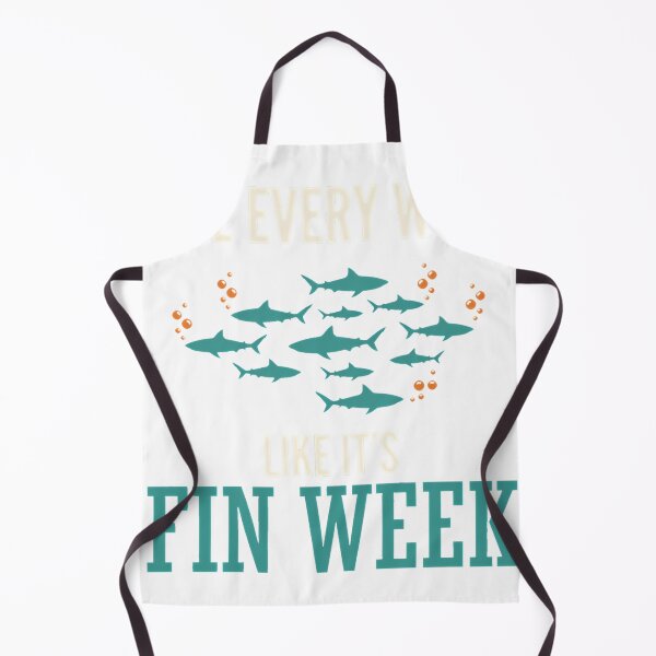 Item preview, Live Every Week Like It's Fin Week Shark Week Ocean Lover Fishing Enthusiast T-Shirt_95657490 designed and sold by gidget-gadget.