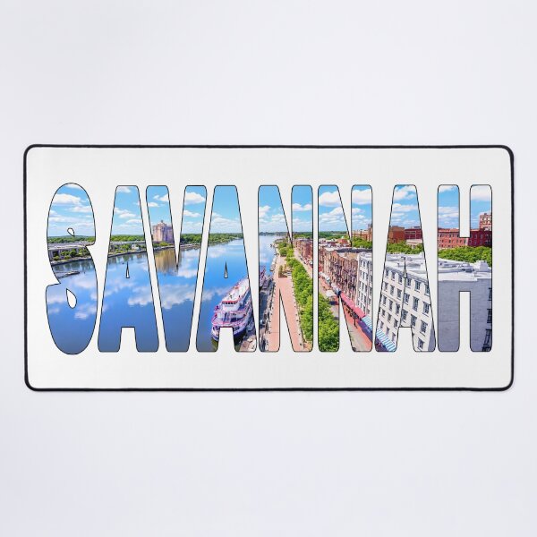 Item preview, SAVANNAH - River Georgia USA Paddle Steamer Riverboat Beautiful Day designed and sold by Adam Gormley.