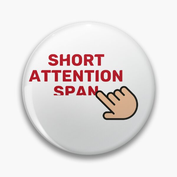 Item preview, Short Attention Span designed and sold by TDGMerch.