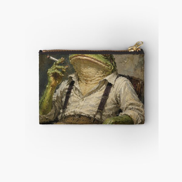 Item preview, Anthropomorphic Frog Smoking and Drinking designed and sold by Safwat-Aziz.