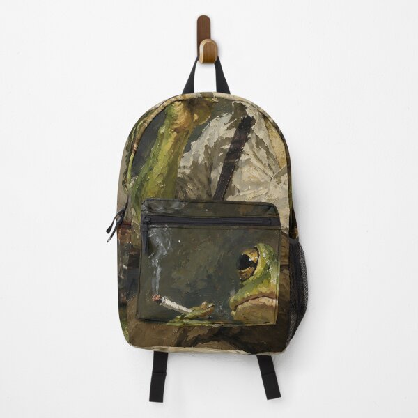 Item preview, Anthropomorphic Frog Smoking and Drinking designed and sold by Safwat-Aziz1.