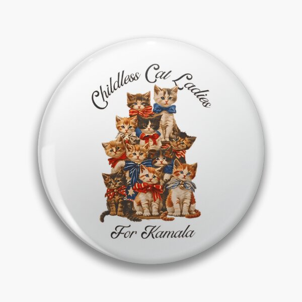 Item preview, Kamala Harris 2024 Gato político designed and sold by redbubblemoon.