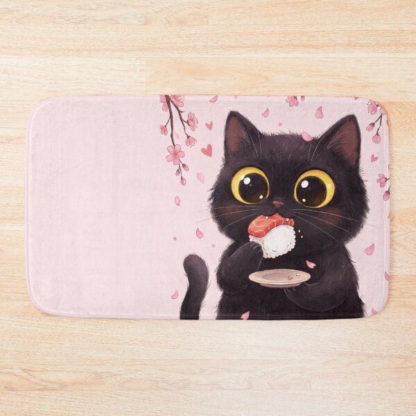 Item preview, Cozy Sushi Kitty designed and sold by LyssasMindArt.