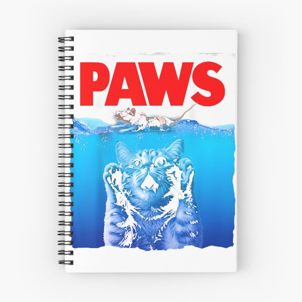 Item preview, PAWS Funny Cat and Mouse Sexy Bikini - Jaws Parody T-Shirt_92526980 designed and sold by Magoya Store ⭐⭐⭐⭐⭐.