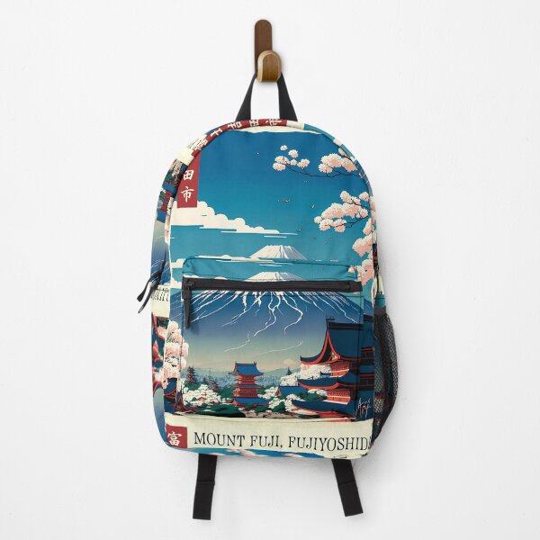 Item preview, Mount Fuji Cherry Blossom Japanese Temple designed and sold by angelinesan.