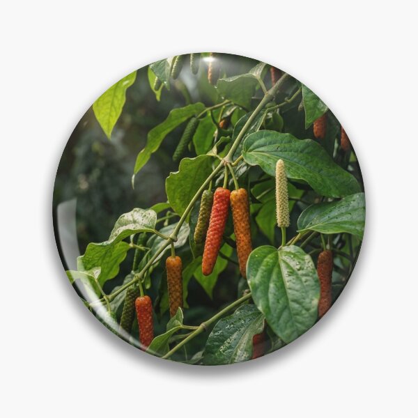 Item preview, Vibrant Long Pepper Vines: Tropical Botanical Garden designed and sold by Mindful Heritage.