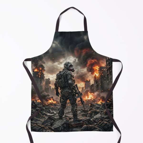 Item preview, Soldier in a Post-Apocalyptic City designed and sold by Safwat-Aziz1.