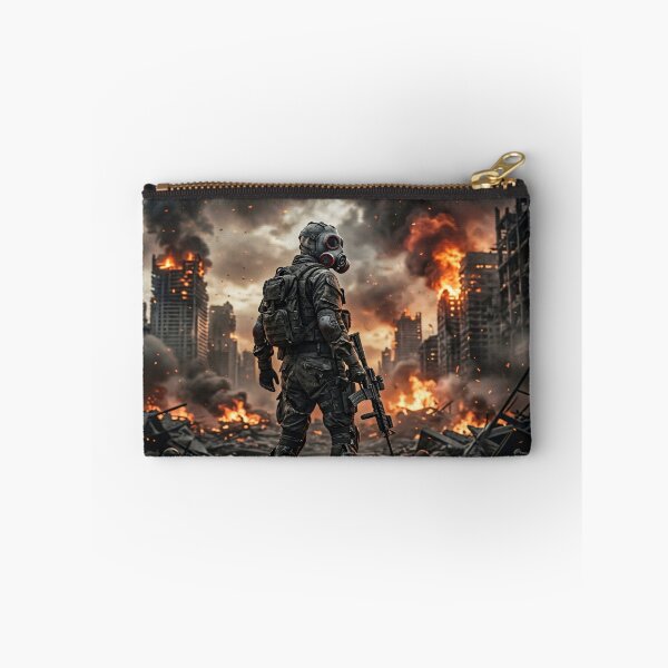 Item preview, Soldier in a Post-Apocalyptic City designed and sold by Safwat-Aziz.