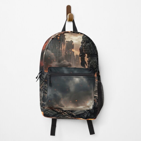 Item preview, Soldier in a Post-Apocalyptic City designed and sold by Safwat-Aziz1.
