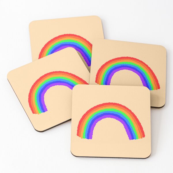 Item preview, Cute Hand Drawn Colorful Rainbow designed and sold by ubborn.