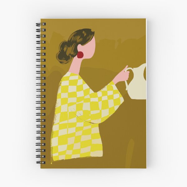 Item preview, Quiet Moments – Minimalist Woman with Ceramic Pitcher designed and sold by leitchwill.