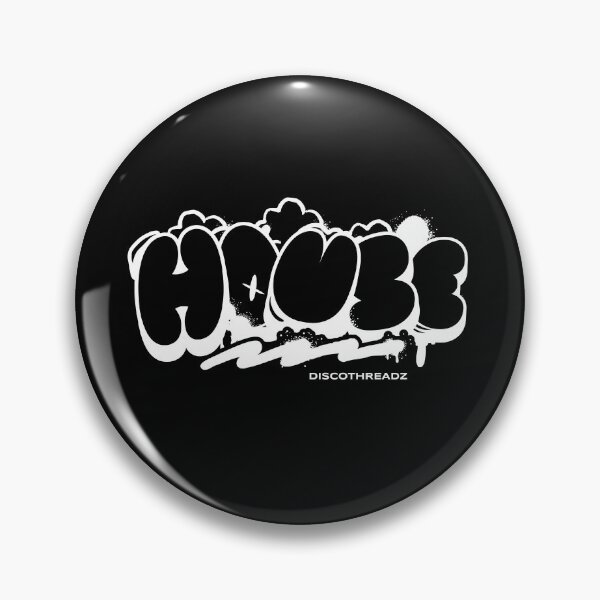 Item preview, HOUSE MUSIC - Urban Spray Mark (White) designed and sold by Discothreadz.