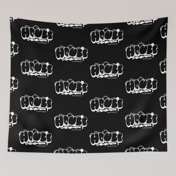 Item preview, HOUSE MUSIC - Urban Spray Mark (White) designed and sold by Discothreadz.