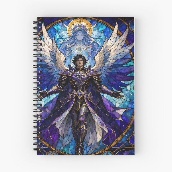 Item preview, Angelic Knight in Stained Glass designed and sold by Safwat-Aziz.