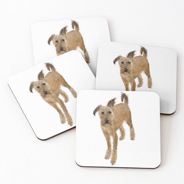 Item preview, Watercolour Irish Terrier Art designed and sold by art-by-natarsha.