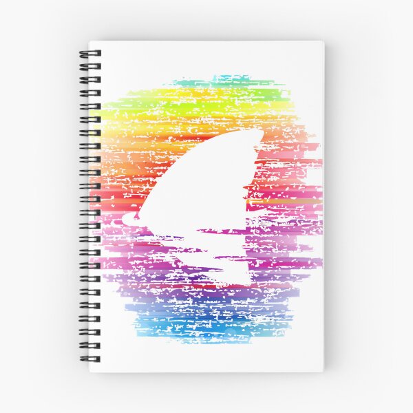 Item preview, Rainbow Waters Shark Fin Awareness LGBT Pride Shark Lover T-Shirt_4813868 designed and sold by JJLetterDesigns.