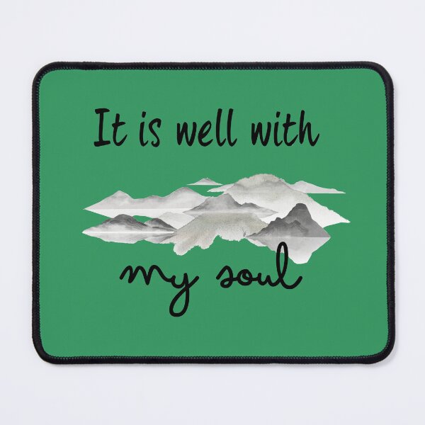 Item preview, It Is Well With My Soul Christian Minimalist Hymn designed and sold by NinaVerse.