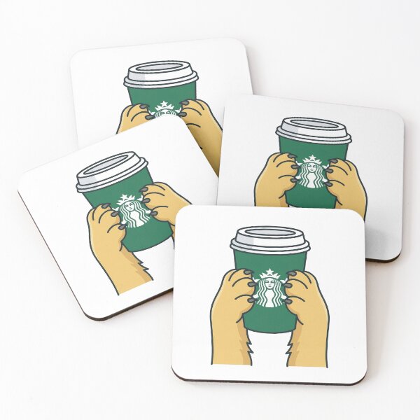 Item preview, Golden Retriever Paws Holding Coffee Cup  designed and sold by wingoo22.