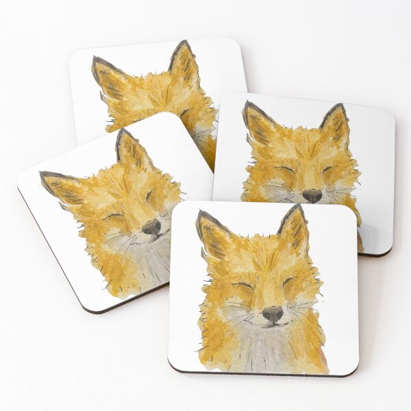 Item preview, Acrylic artwork of a Fox designed and sold by art-by-natarsha.