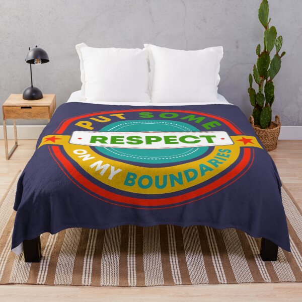 Item preview, PUT SOME RESPECT ON MY BOUNDARIES designed and sold by alegnacreates.