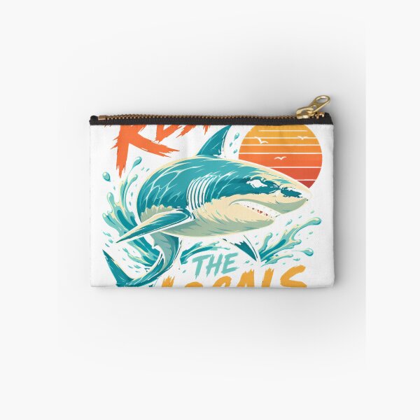 Item preview, Respect Local Sharks Beach Life Shark Lover T-Shirt_94265581 designed and sold by DArtfulStudio.