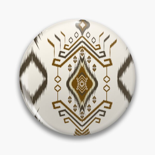 Item preview, Vintage Abstract Geometric Ikat Pattern. designed and sold by NarongStocker37.