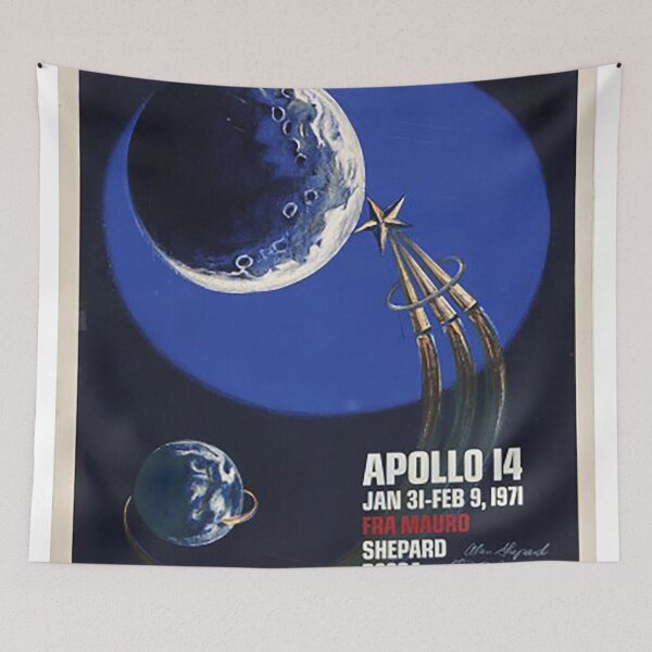 Item preview, Vintage Moon Mission Space Travel designed and sold by jeangodeman.