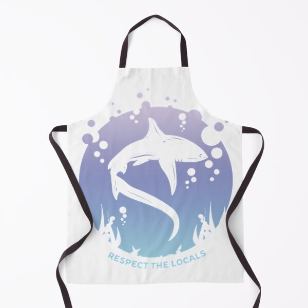 Item preview, Respect the Locals - Shark conservation T-Shirt_24407276 designed and sold by Othinus.
