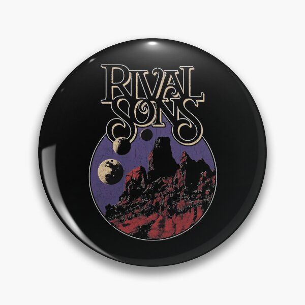 Item preview, Psychedelic Rock Mountain and Moons Circular Art designed and sold by Indiescha.
