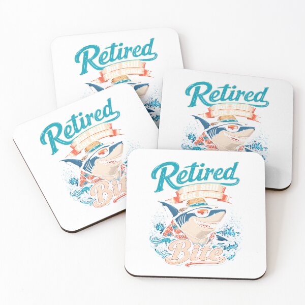 Item preview, Retired Shark Beach Retire t Humor T-Shirt_92567063 designed and sold by Badriiiii.