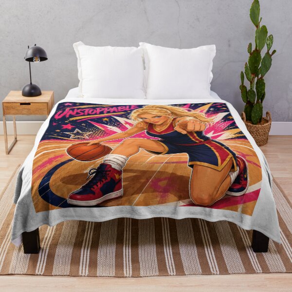 Item preview, Unstoppable Basketball Player Pointing Dynamic Design designed and sold by Extremeallie.