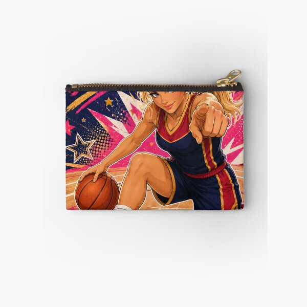 Item preview, Unstoppable Basketball Player Pointing Dynamic Design designed and sold by Extremeallie.