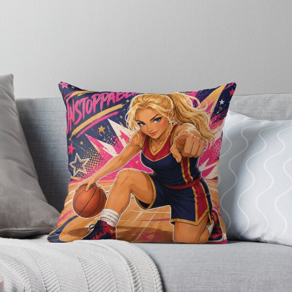 Item preview, Unstoppable Basketball Player Pointing Dynamic Design designed and sold by Extremeallie.