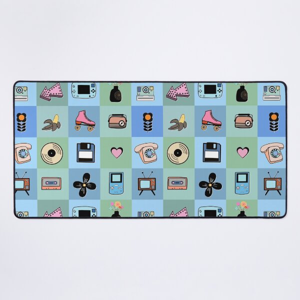 Item preview, Retro technology checks Blue green designed and sold by Navitaloves.