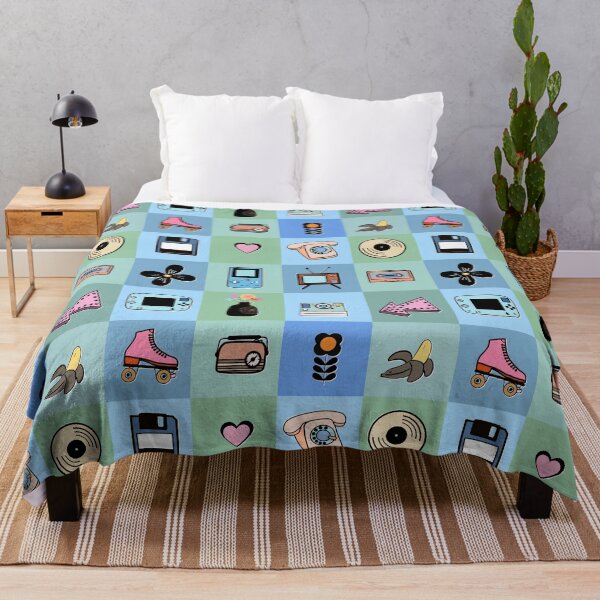 Item preview, Retro technology checks Blue green designed and sold by Navitaloves.