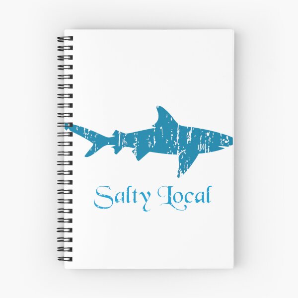 Item preview, Salty Local - Blue Mako Shark T-Shirt_9820816 designed and sold by gidget-gadget.