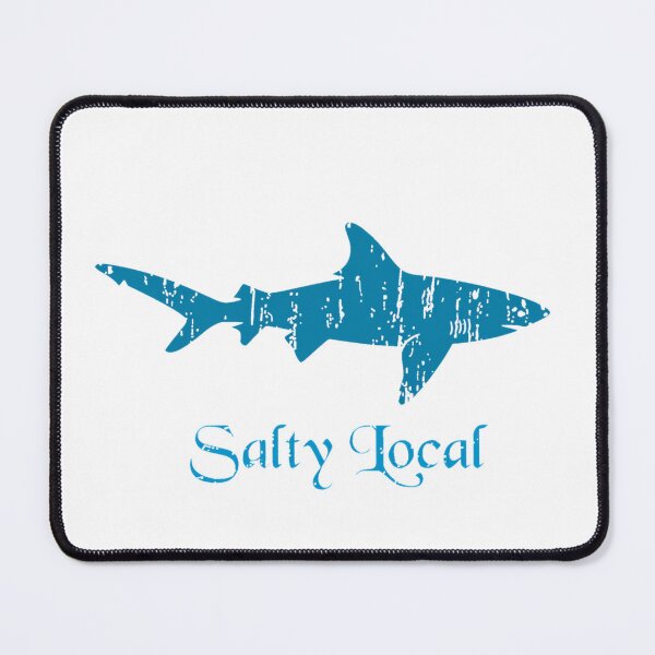 Item preview, Salty Local - Blue Mako Shark T-Shirt_9820816 designed and sold by gidget-gadget.