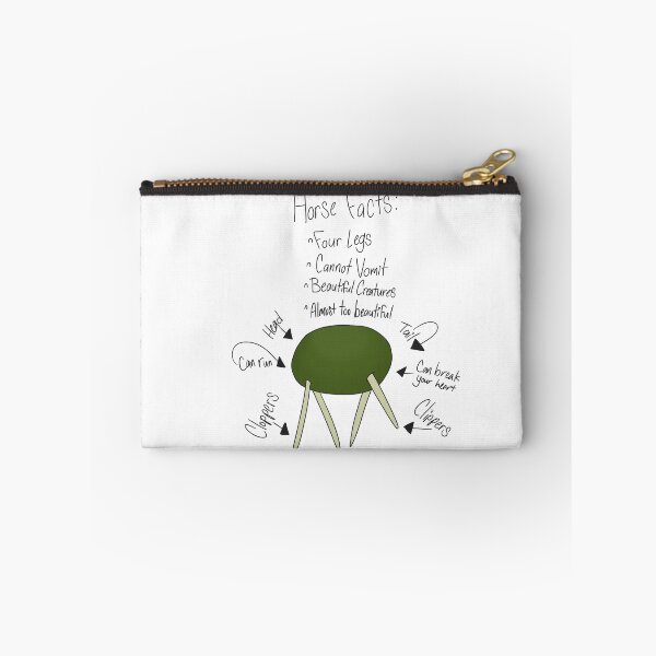 Item preview, Mr. Hurts' Horse Facts designed and sold by DoodlingHydra.