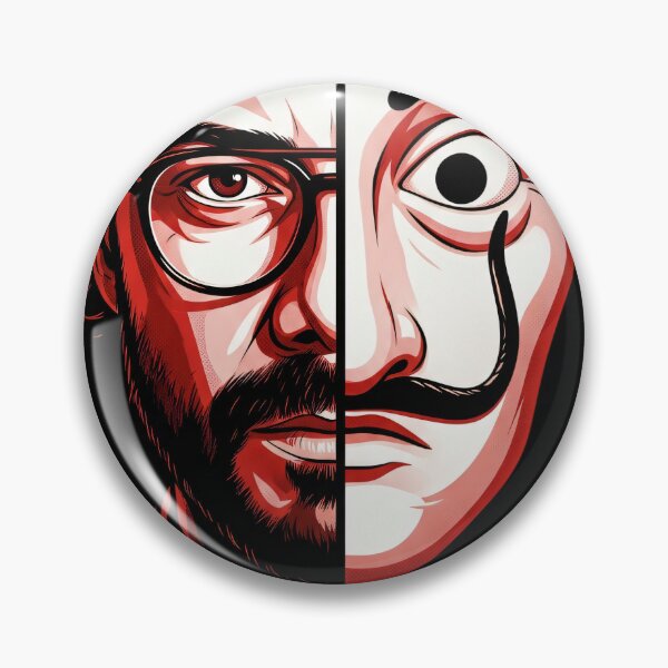Item preview, We Are Who We Are - Money Heist Bella Ciao Dali Mask designed and sold by ShetuAhsan.