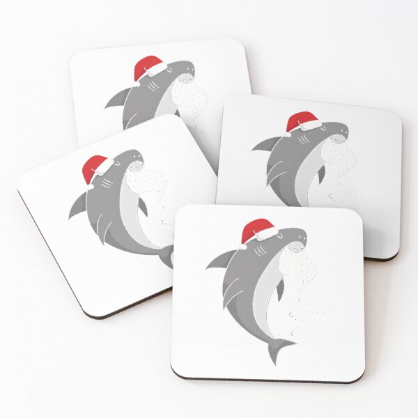 Item preview, Santa Jaws- Funny Shark Christmas Gifts T-Shirt_3473284 designed and sold by JJLetterDesigns.