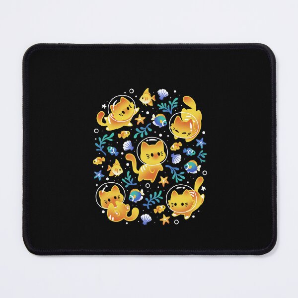 Item preview, kittens of the sea – cats and fish designed and sold by isidorebeige.