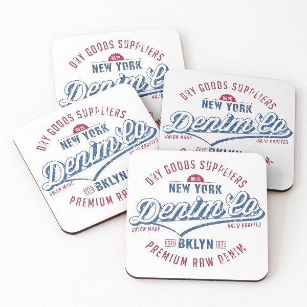 Item preview, Denim Co New York Brooklyn Vintage Raw Denim Heritage Graphic designed and sold by MaurizioDesign.
