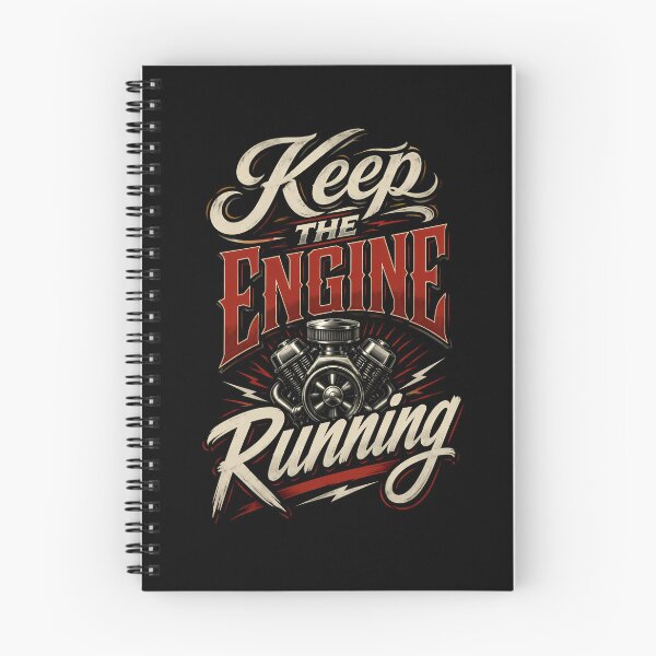 Item preview, Keep The Engine Running designed and sold by MarkColeImaging.