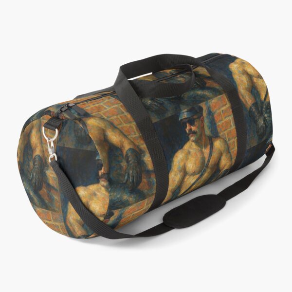Item preview, Impressionist Gay Leather Daddy Gloved Leder Berlin Pride Gay Art Design designed and sold by ItsAKinkThing.
