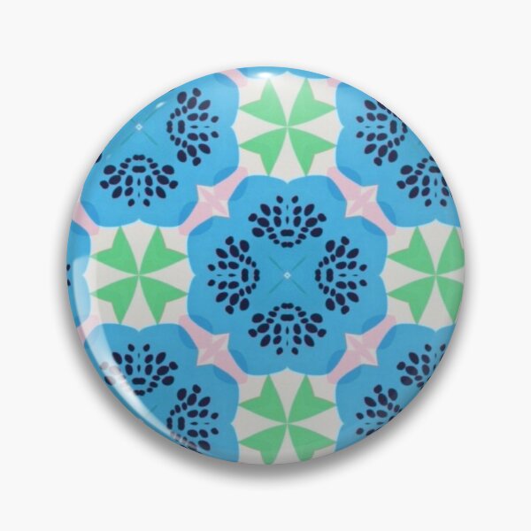 Item preview, Pretty Green and Blue Pattern designed and sold by Ellie&CharChar&Evy.