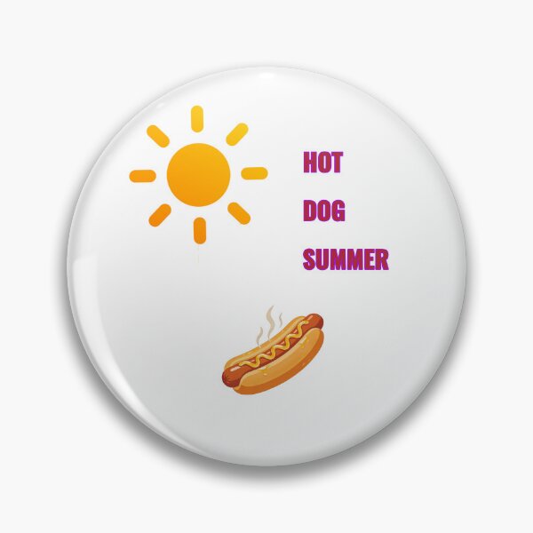 Item preview, HOT DOG SUMMER T-Shirt – Funny Summer Food Tee | Uncle Jichuan designed and sold by Uncle-Jichuan.