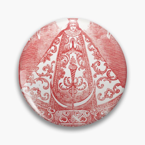 Item preview, Vintage Mexican Virgin Mary Print designed and sold by El Brown Mercado.
